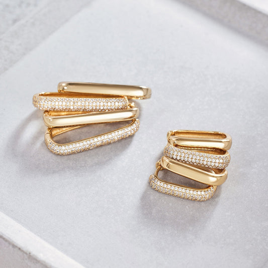 Icon Pave Aros | Oro