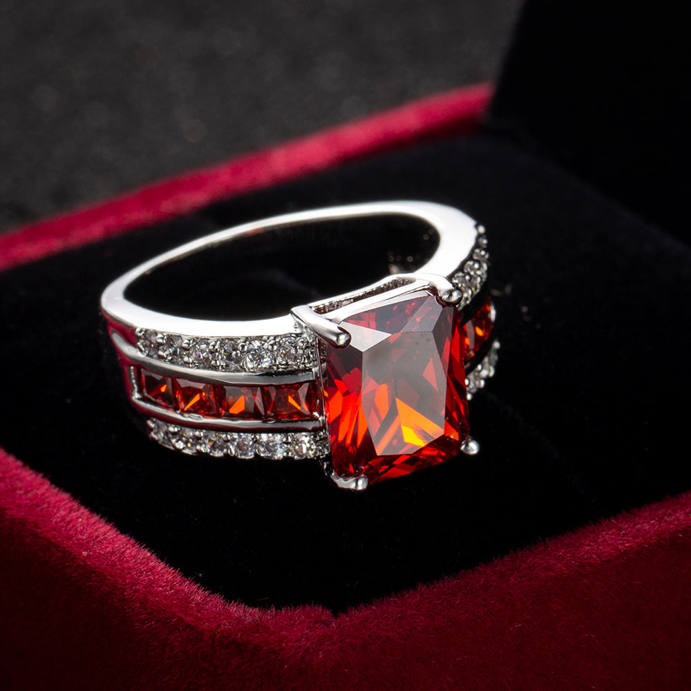 Kassira Redmont Anillo | Blanco Oro