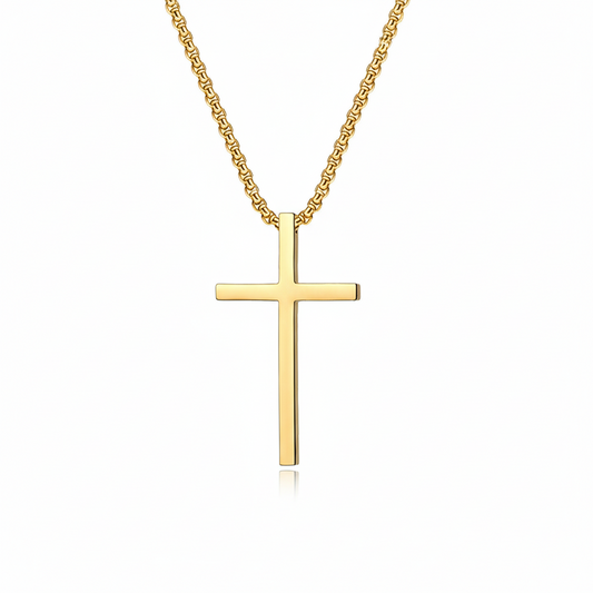 Bezel Cross Collar | Oro
