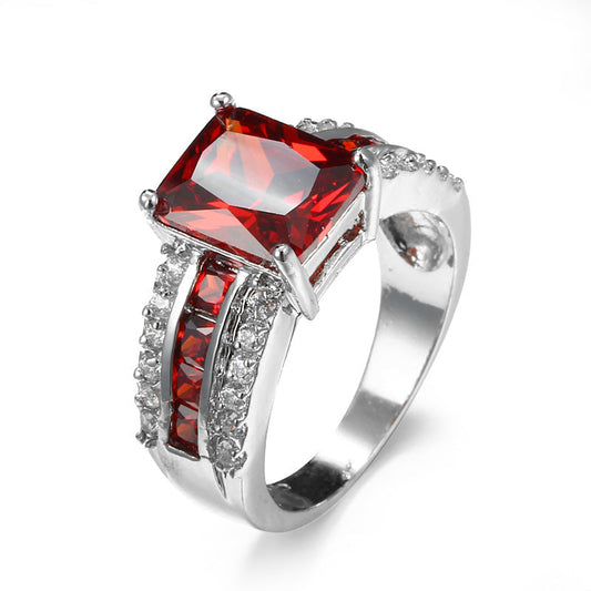 Kassira Redmont Anillo | Blanco Oro