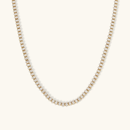 Wisteria Diamante Tennis Collar