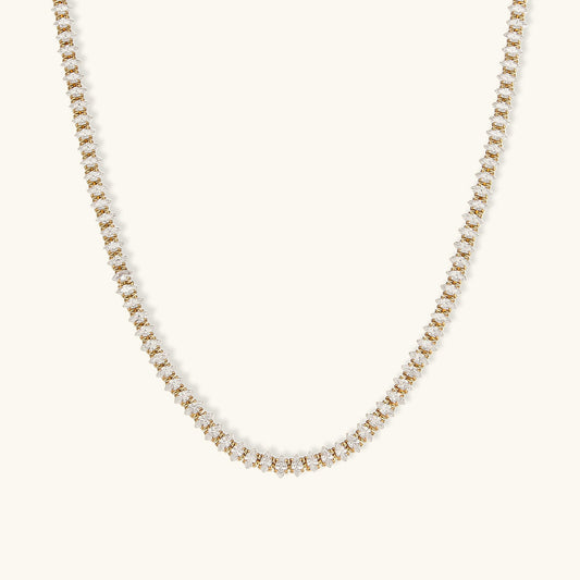 Wisteria Diamante Tennis Collar