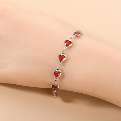 Ophelyra Garnetelle Pulsera | Blanco Oro