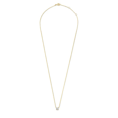 Cléa Moissanite Piedra Collar | Oro