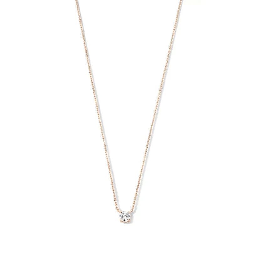 Cléa Moissanite Piedra Collar | Oro